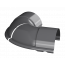 ТН МВС 125/90 мм, внешний угол желоба, регулируемый 100 -165°, - 2